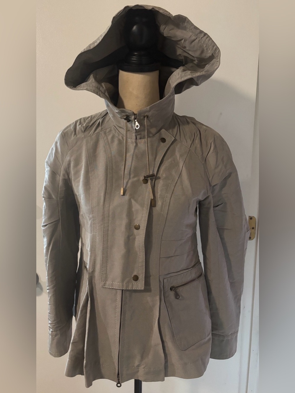 Richard Chai khaki Hooded Women's Jacket